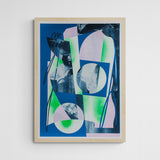 Roberto Rivadeneira Variable Monotypes Frame Wood Holz