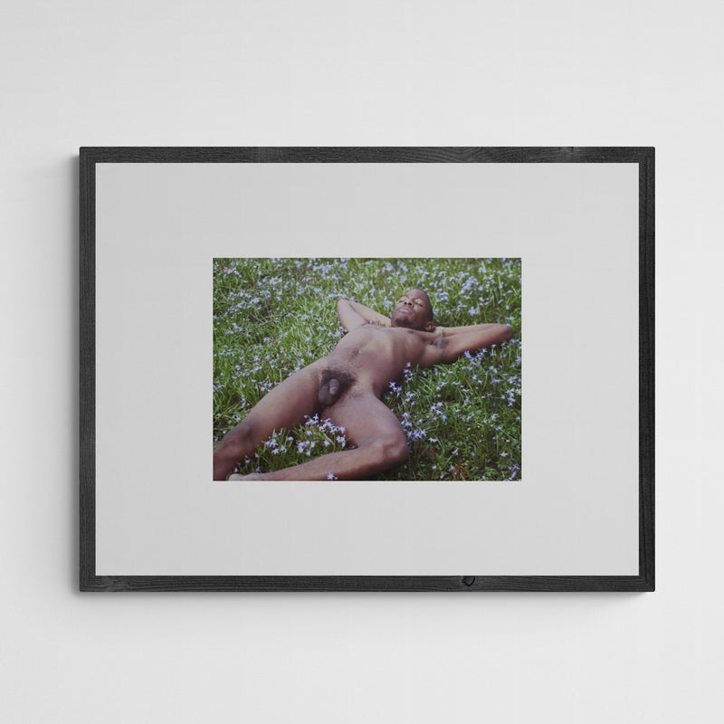 Daniela Torres A floor full of Flowers Frame Grey Grau