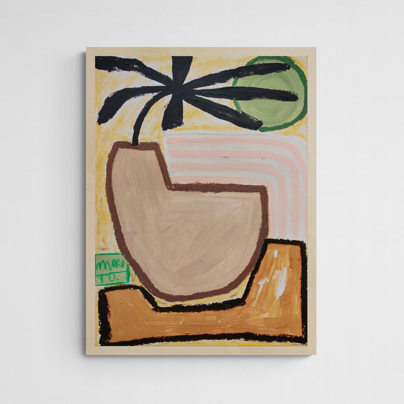 Monika Morito SOL VERDE Frame Wood Holz