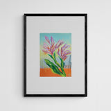 Gamze Yalçin blumen Frame Black Schwarz