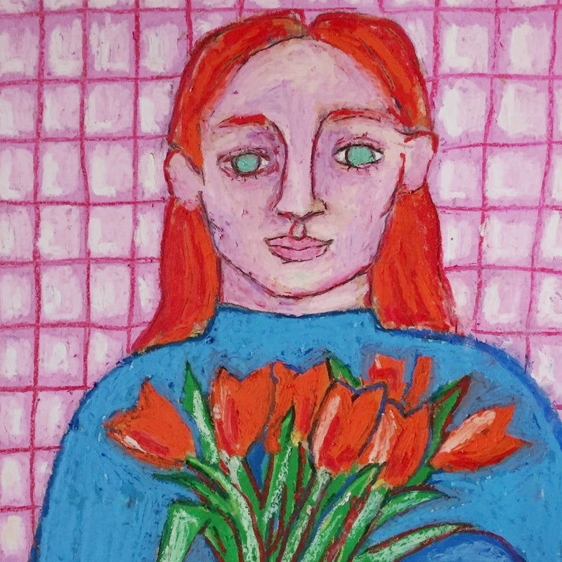 Xènia Ruiz Orange tulips Zoom