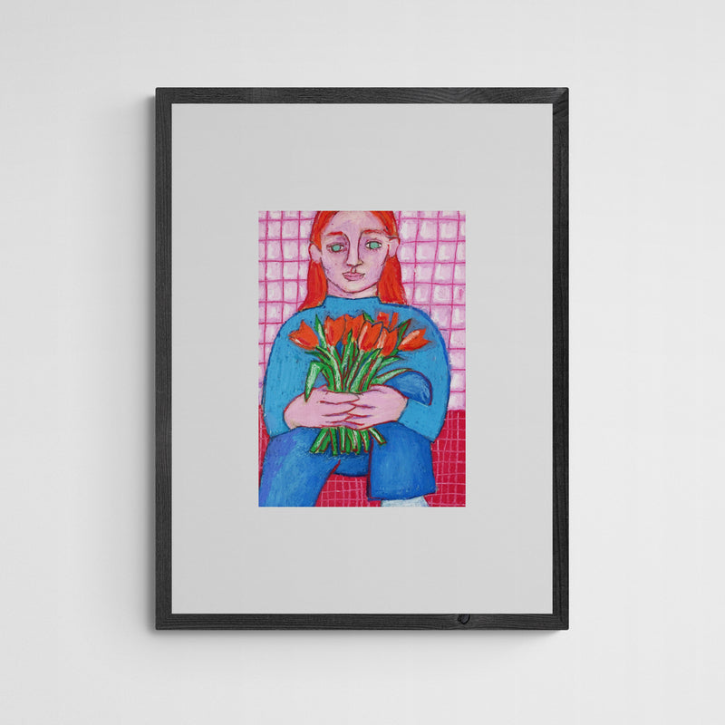 Orange tulips