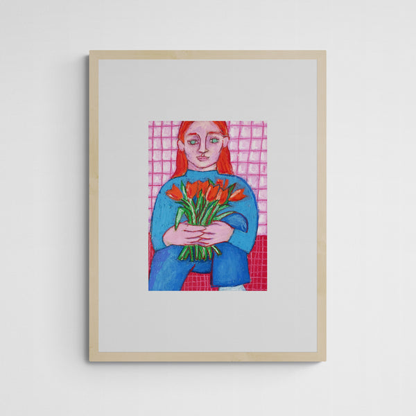 Orange tulips