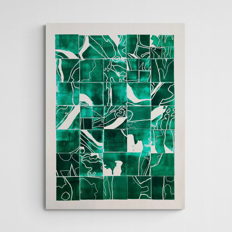 Johanna Grotzke Transparent Medium Green Tiles  Main Image Square
