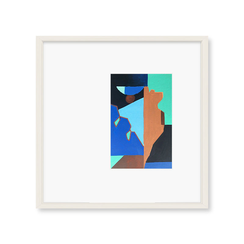 Roberto Rivadeneira Jungle study 001 Kunst100 Weiß