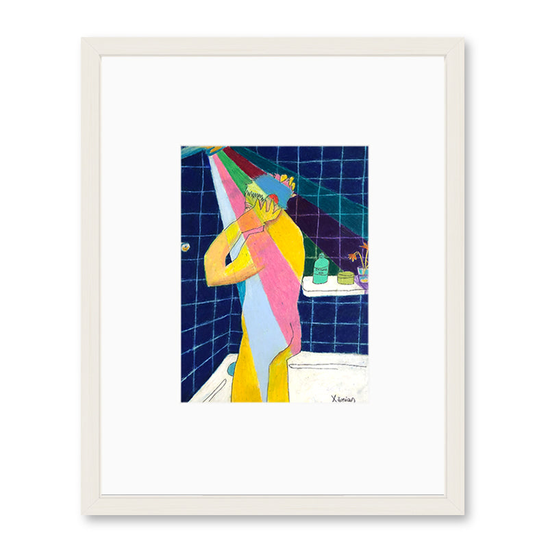 Xènia Ruiz Shower Kunst100 Weiß