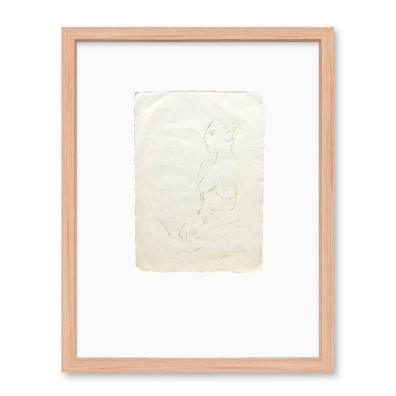 Jonathan Esperester Emma im Schneidersitz Kunst100 Fichte