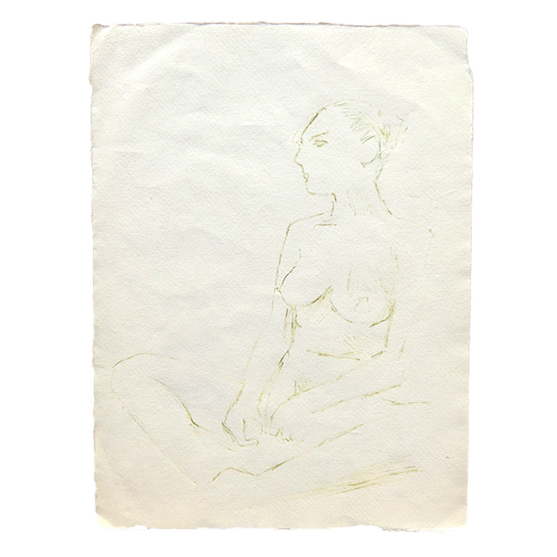 Jonathan Esperester Emma im Schneidersitz Kunst100 Square