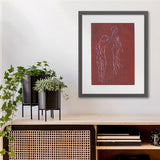 Johanna Grotzke Transfermedium Rot Kunst100 Interior