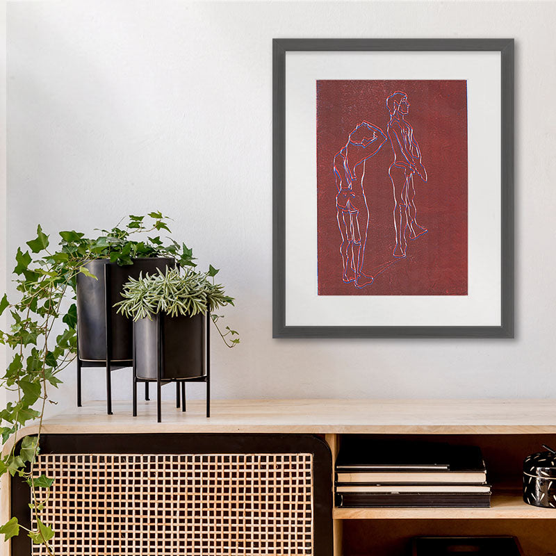 Johanna Grotzke Transfermedium Rot Kunst100 Interior