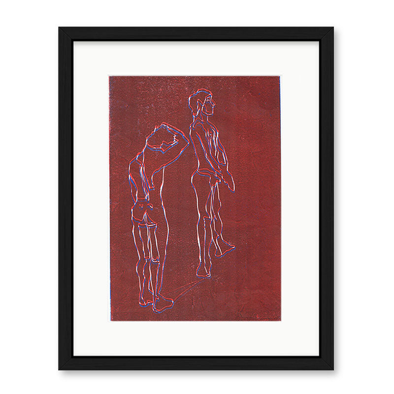 Johanna Grotzke Transfermedium Rot Kunst100 Schwarz