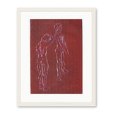 Johanna Grotzke Transfermedium Rot Kunst100 Weiß