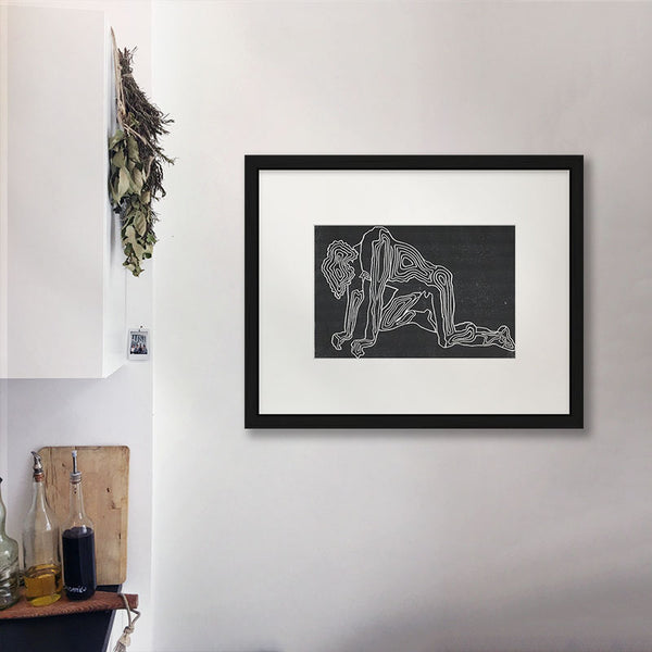 Johanna Grotzke Transfermedium Schwarz Kunst100 Interior