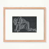 Johanna Grotzke Transfermedium Schwarz Kunst100 Fichte