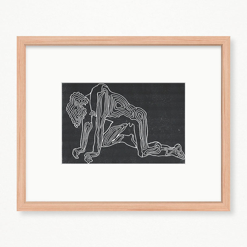 Johanna Grotzke Transfermedium Schwarz Kunst100 Fichte