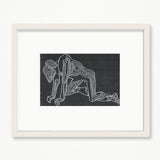 Johanna Grotzke Transfermedium Schwarz Kunst100 Weiß