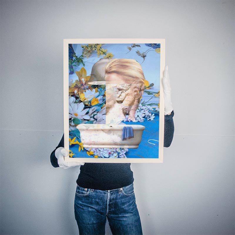 Johanna von Oldershausen A sense of spring Kunst100 Rahmen
