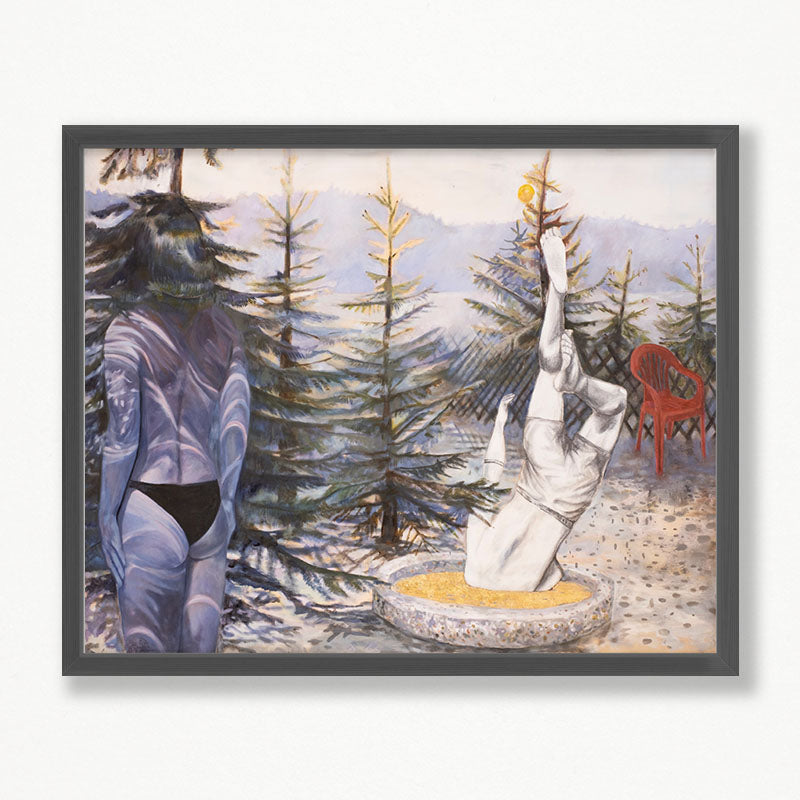 Jonathan Esperester Narziss und Goldmund Kunst100 Grau