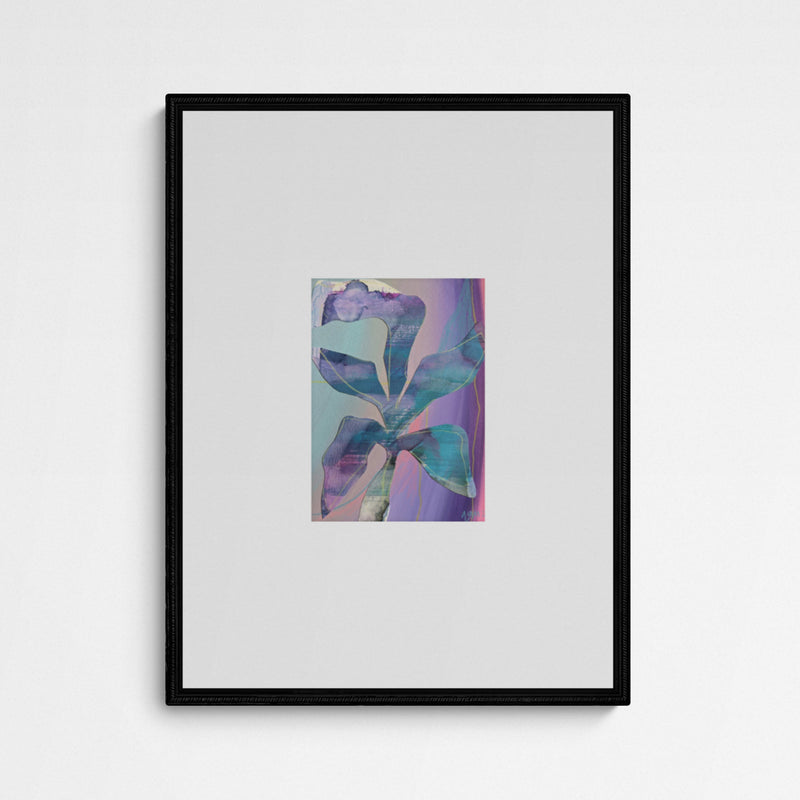 Gamze Yalçin lilies of the valley Frame Black Schwarz