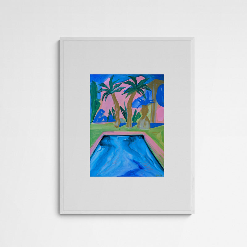 Gamze Yalçin Mallorca Frame White Weiß