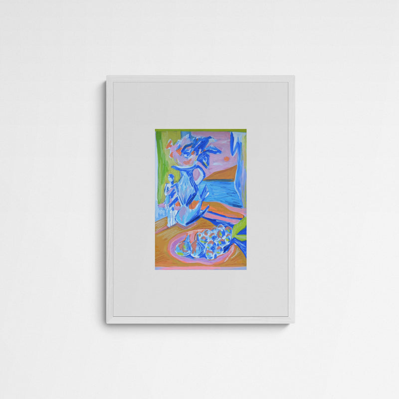 Gamze Yalçin Stilleben Frame White Weiß