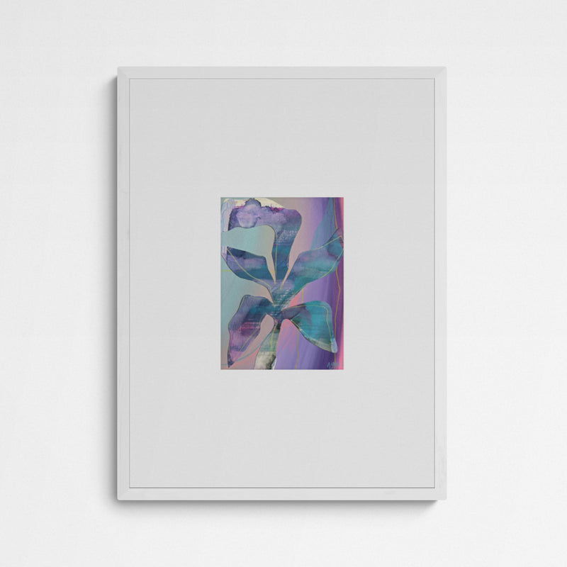 Gamze Yalçin lilies of the valley Frame White Weiß