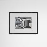 Johanna Grotzke transp. medium sepia gradient puzzle  Frame Grey Grau