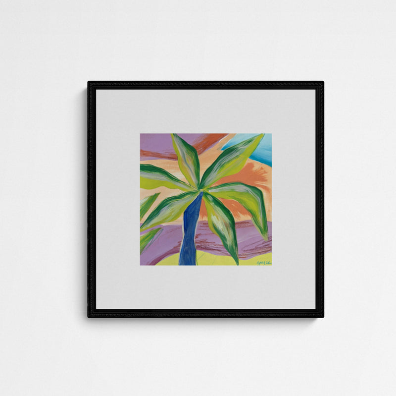 Gamze Yalçin Palm Frame Black Schwarz