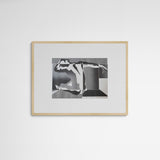 Johanna Grotzke transp. medium sepia gradient puzzle  Frame Wood Holz