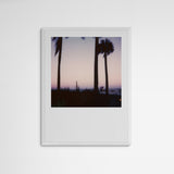 Daniela Torres Miami Sunset Frame White Weiß
