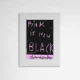 Ivan Summersky  PINK IS NEW BLACK Frame White Weiß