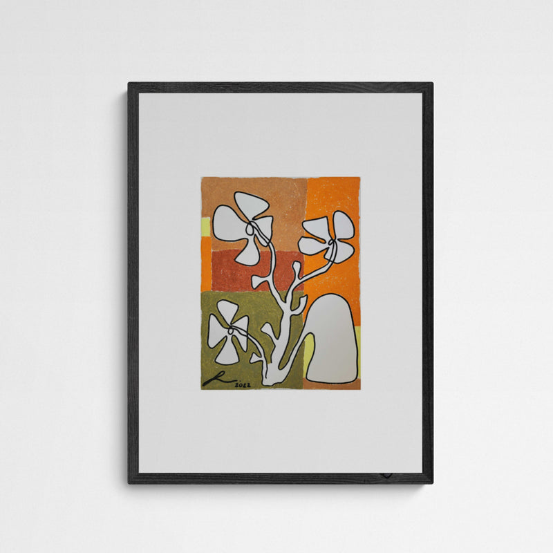 ATELIER N°9 by Lily Gehrke Clover Colour Mix Frame Grey Grau