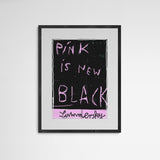 Ivan Summersky  PINK IS NEW BLACK Frame Grey Grau
