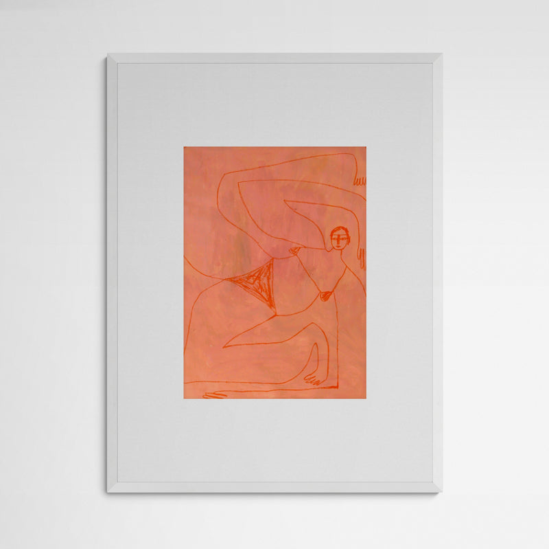 Muehi NOT FITTING THE PINK BOX Frame White Weiß