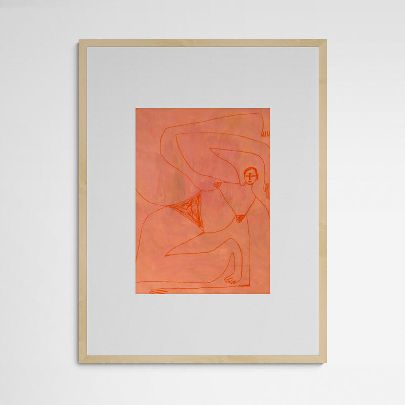 Muehi NOT FITTING THE PINK BOX Frame Wood Holz