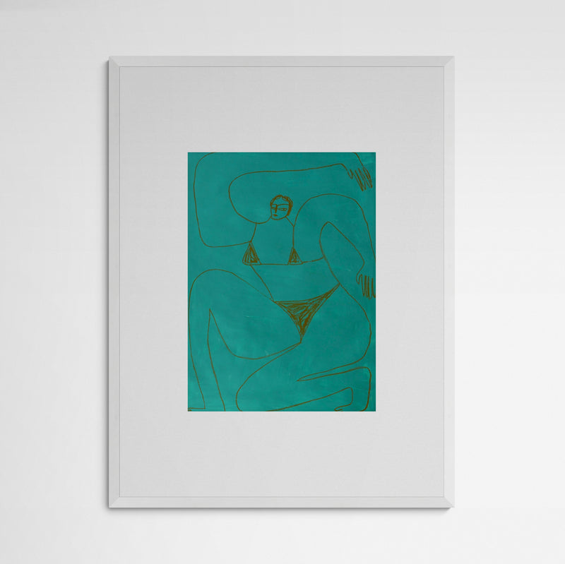 Muehi NOT FITTING THE BLUE BOX Frame White Weiß