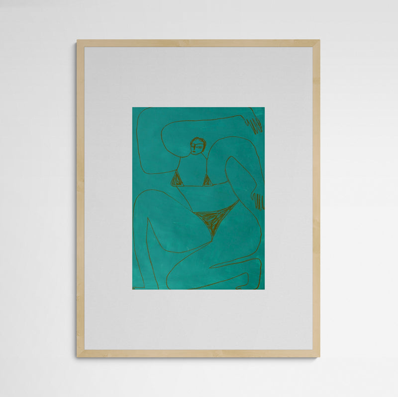 Muehi NOT FITTING THE BLUE BOX Frame Wood Holz