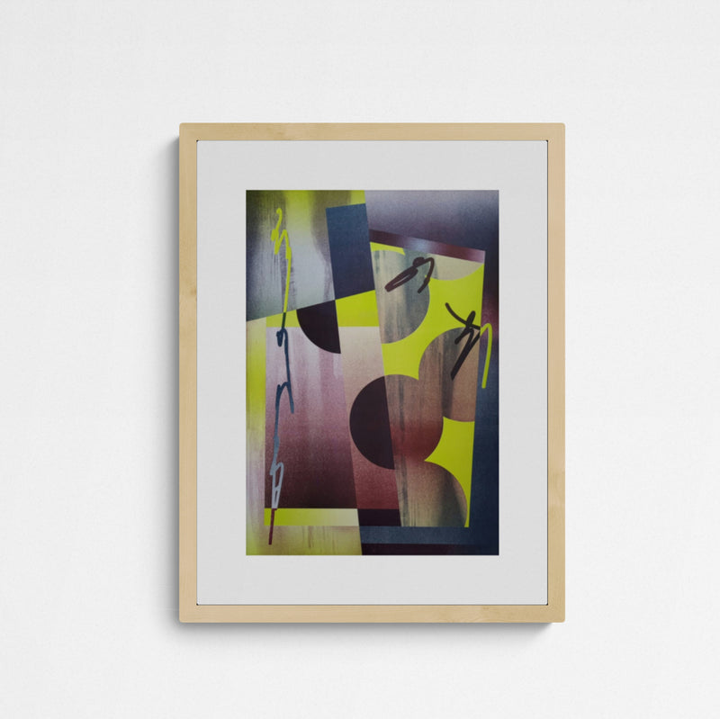 Roberto Rivadeneira Limited Movements Frame Wood Holz