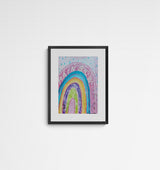 Ivan Summersky  Rainbow Frame Grey Grau