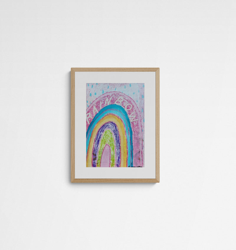Ivan Summersky  Rainbow Frame Wood Holz