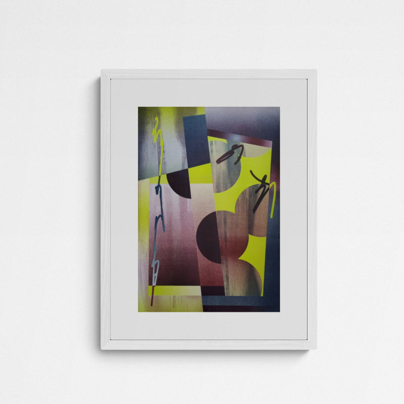 Roberto Rivadeneira Limited Movements Frame White Weiß