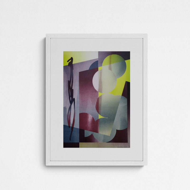 Roberto Rivadeneira Limited movements 2 Frame White Weiß