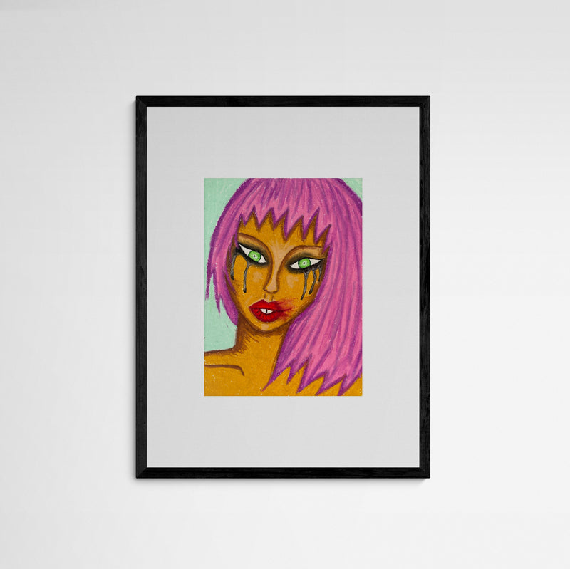 Daniela Torres She Cries Quickly... Frame Black Schwarz