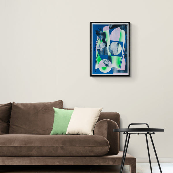 Roberto Rivadeneira Variable Monotypes Interior