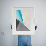 Olivia Pils Fake Wasserfall Kunst100 Rahmen