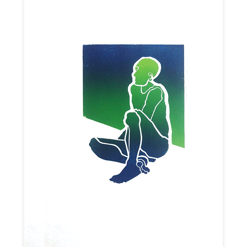 Johanna Grotzke Transfermedium Gradient Pine Kunst100 Square
