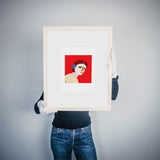 Xènia Ruiz Red Kunst100 Rahmen