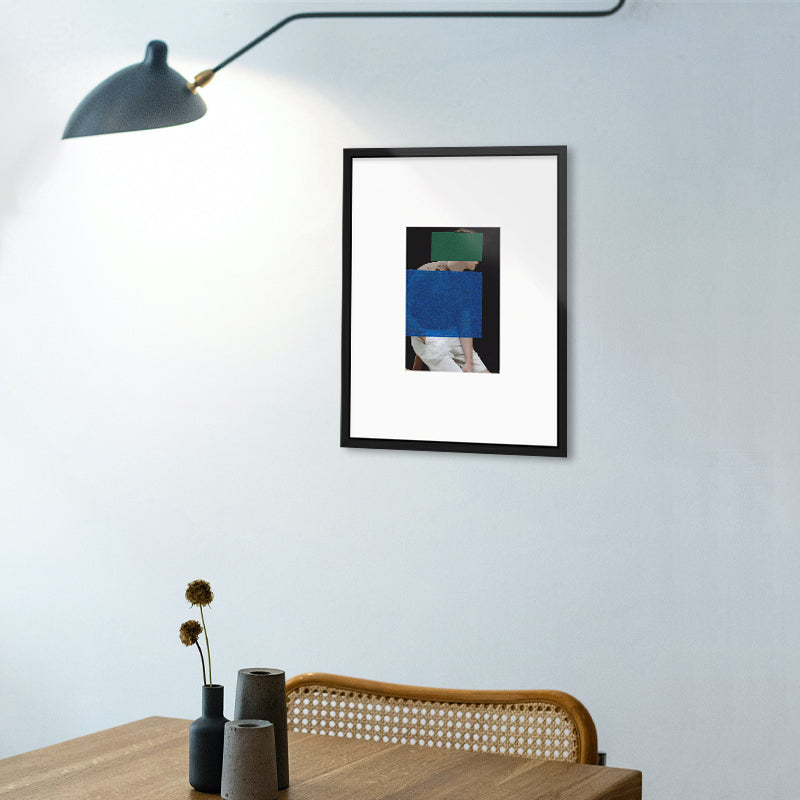 Claudia Tyborski Schwarzer Block (Original) Kunst100 Interior