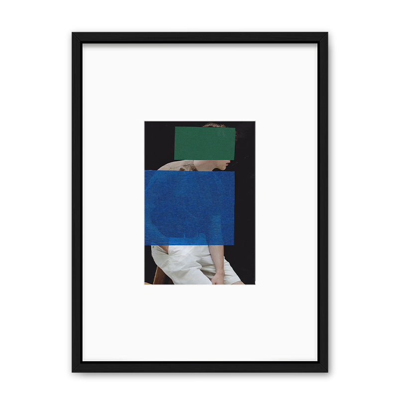 Claudia Tyborski Schwarzer Block (Original) Kunst100 Schwarz
