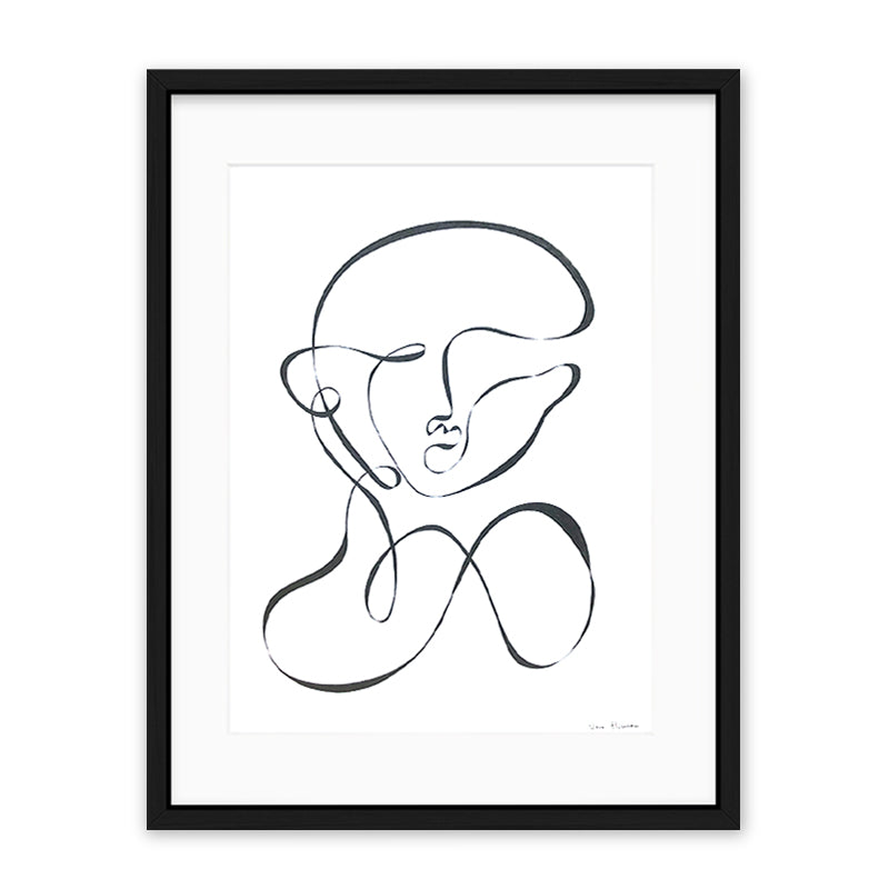 Vera Hilmars Simplicity Kunst100 Schwarz